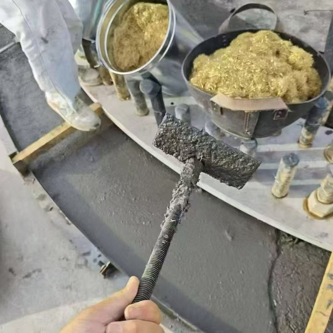 柳南C120钢纤维高强无收灌浆料 轧机压缩机汽轮机发电机锻压设备底座灌浆材料